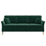 3-Sitzer Sofa Estallo Samt Ravi: Antikgrün