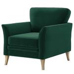 Fauteuil Estallo Velours Ravi: Antiek groen