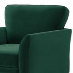 Fauteuil Estallo Velours Ravi: Antiek groen