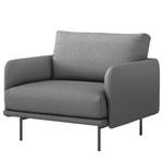 Fauteuil Billela Microfibre Sole: Gris vieilli