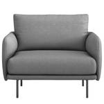 Fauteuil Billela Microfibre Sole: Gris vieilli