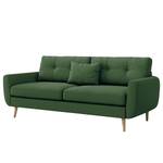 3-Sitzer Sofa Foronda Webstoff Deran: Antikgrün