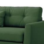 3-Sitzer Sofa Foronda Webstoff Deran: Antikgrün