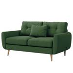 2-Sitzer Sofa Foronda Webstoff Deran: Antikgrün