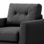 Fauteuil Foronda Tissu Deran: Anthracite