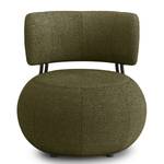 Fauteuil lounge Belianes Tissu Bouclé Asta: Vert olive