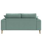 2-Sitzer Sofa Esturu Webstoff Meara: Mintgrau