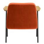 Fauteuil lounge Camaces Velours Velina: Rouille