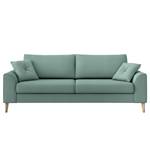 3-Sitzer Sofa Esturu Webstoff Meara: Mintgrau