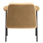 Fauteuil lounge Camaces Velours Velina: Marron clair