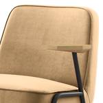 Fauteuil lounge Camaces Velours Velina: Marron clair