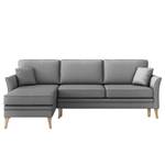 Ecksofa Estallo Microfaser Sole: Antikgrau