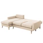 Ecksofa Foronda Webstoff Deran: Creme