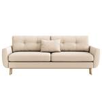 Schlafsofa Foronda Webstoff Deran: Creme