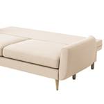 Canapé convertible Foronda Tissu Deran: Crème