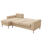 Ecksofa Esturu Webstoff Meara: Beige