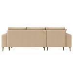 Ecksofa Esturu Webstoff Meara: Beige