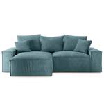 Ecksofa Caborno Cordstoff Scota: Ozean