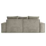 3-Sitzer Sofa Caborno Cordstoff Scota: Aschgrau