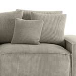 3-Sitzer Sofa Caborno Cordstoff Scota: Aschgrau