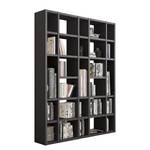 Boekenkast Emporior XIV crèmewit - Mat grijs - Breedte: 170 cm