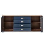 Sideboard Haglund Brilliantblau - Breite: 194 cm