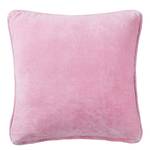 Coussin VACANZA rayures Coton / Polyester - 45 x 45 cm - Rose - 47 x 47 cm