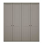 Drehtürenschrank Marlow Taupe - Breite: 200 cm - Ohne Spiegeltür/-en