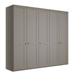 Drehtürenschrank Marlow Taupe - Breite: 250 cm - Ohne Spiegeltür/-en