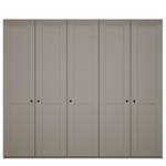 Drehtürenschrank Marlow Taupe - Breite: 250 cm - Ohne Spiegeltür/-en