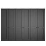 Armoire à portes battantes Marlow Graphite - Largeur : 300 cm - Sans portes miroir