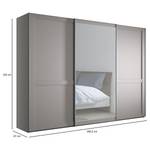 Schwebetürenschrank Marlow Taupe - Breite: 300 cm - 1 Spiegeltür