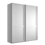 Armoire à portes coulissantes Marlow Blanc - Largeur : 150 cm - Sans portes miroir