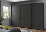 Armoire à portes coulissantes Marlow Graphite - Largeur : 300 cm - Sans portes miroir