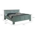 Bedframe Marlow Lindegroen - 160 x 190cm