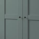 Armoire à portes battantes Marlow Vert pâle - Largeur : 250 cm - Sans portes miroir