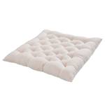 Coussin futon SOLID Coton / polyester - Beige