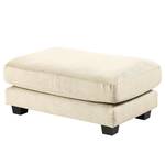 Polsterhocker Renera Cordstoff Licia: Creme