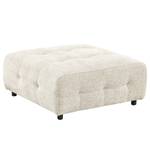 Polsterhocker Ginzo Chenille Gelia: Creme