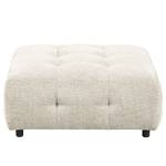 Polsterhocker Ginzo Chenille Gelia: Creme