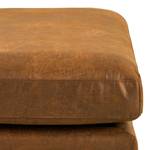 Polsterhocker Renera Webstoff Cobie: Cognac