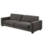 3-Sitzer Sofa Renera Cordstoff Licia: Anthrazit - Breite: 256 cm