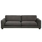 3-Sitzer Sofa Renera Cordstoff Licia: Anthrazit - Breite: 256 cm