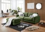 3-Sitzer Sofa Renera Chenille Leyla: Olivgrün - Breite: 224 cm