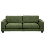 3-Sitzer Sofa Renera Chenille Leyla: Olivgrün - Breite: 224 cm