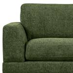 3-Sitzer Sofa Renera Chenille Leyla: Olivgrün - Breite: 224 cm