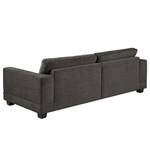 2,5-Sitzer Sofa Renera Cordstoff Licia: Anthrazit