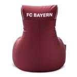 Zitzak Swing FC Bayern München polyester - wijnrood/wit