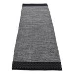 Tapis de couloir Kelim Mia Coton - Réversible - Gris - 60 x 180 cm