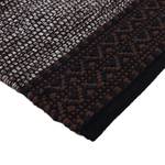 Tapis Kelim Mia Coton - Réversible - Marron - 120 x 170 cm